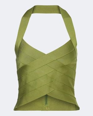 retroféte Pippa Halterneck Top - Green