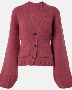 KHAITE Cardigan Scarlet Aus Kaschmir - Rot