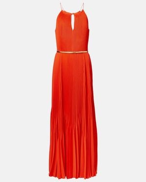 Max Mara Elegante Gersa Maxi Dress - Red
