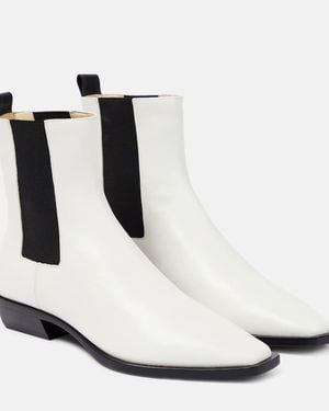 Jonathan Simkhai Botas Chelsea Lennon De Piel - Blanco