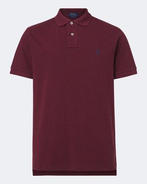 Polo Ralph Lauren Cotton Pique Polo Shirt - Red