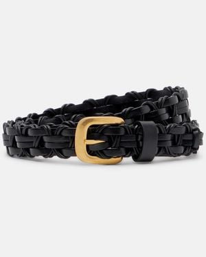 The Row Guertel Aus Leder - Schwarz