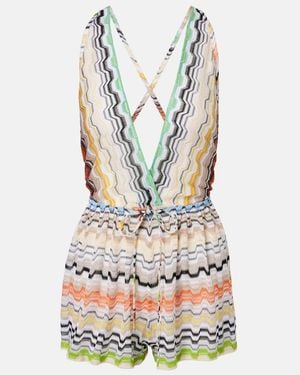 Missoni Zig Zag Playsuit - Multicolor