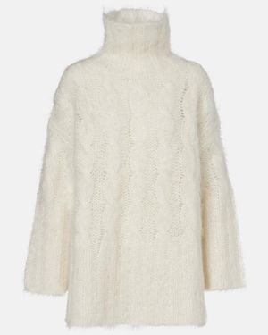 JOSEPH Pullover Fortin Aus Einem Mohairgemisch - Weiß
