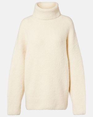 TOTEME Rollkragenpullover Aus Einem Wollgemisch - Natur