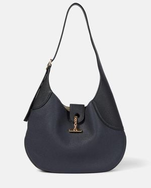 Loro Piana Bolso Al Hombro Bobbin Medium De Piel - Azul