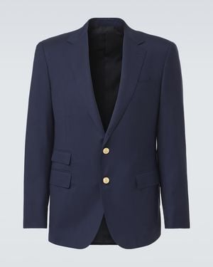 Ralph Lauren Gregory Wool Blazer - Blue