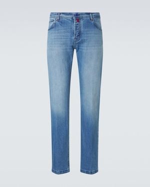 Kiton Slim Jeans - Blue