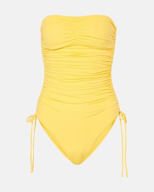 Melissa Odabash Badeanzug Sydney - Gelb