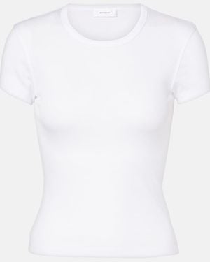 Wardrobe NYC Cotton Jersey T-Shirt - White