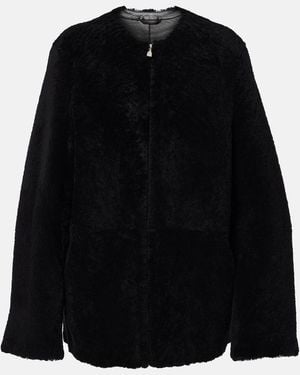 TOTEME Shearling Jacket - Black