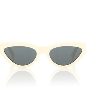 Celine Cat-Eye-Sonnenbrille - Weiß