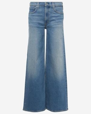 Citizens of Humanity Loli Mid-Rise Wide-Leg Jeans - Blue