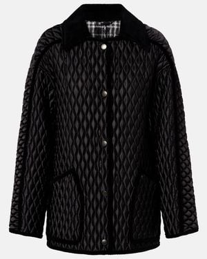Burberry Quilted Jacket "Floriston" - Black