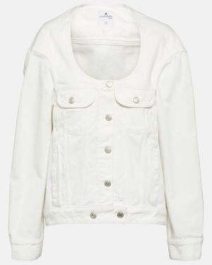 Courreges Denim Jacket - White