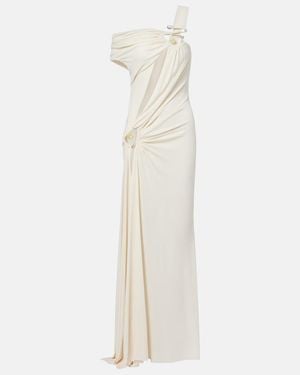 Christopher Esber Draped Jersey Maxi Dress - White