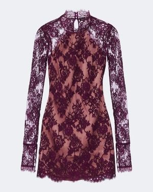 retroféte Gilana Lace Minidress - Red