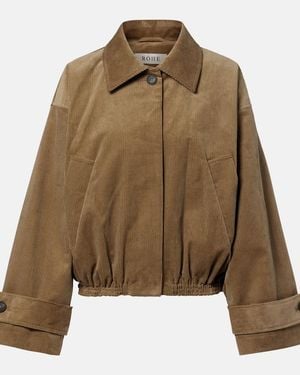 Rohe Cotton Corduroy Jacket - Brown