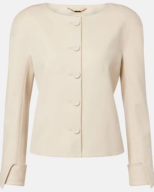 Chloé Virgin Wool Jacket - Natural