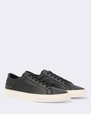 Common Projects Sneakers Achilles Aus Leder - Schwarz