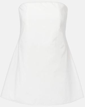 Rohe Cotton Corset Top - White