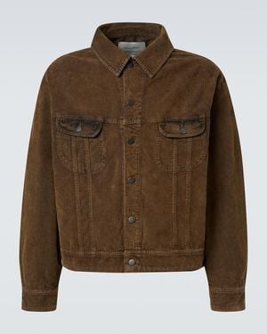 Studio Nicholson X Aaron Levine Derby Corduroy Jacket - Brown