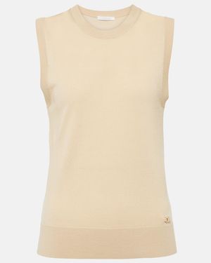 Chloé Wool Tank Top - Natural