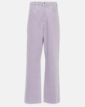 FRAME Jeans anchos Le High 'N' Tight - Morado