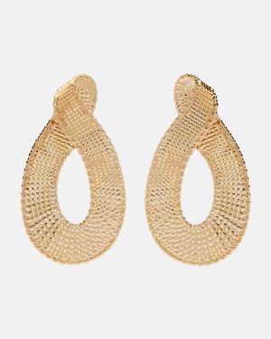 Carolina Herrera Clip-On Earrings - Metallic