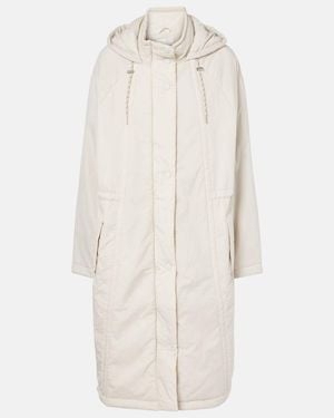 Varley Elle Puffer Coat - Natural