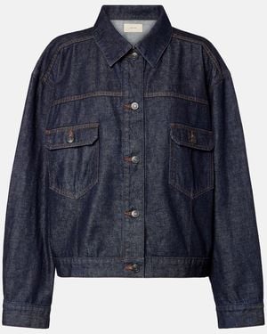 The Row Ness Denim Jacket - Blue