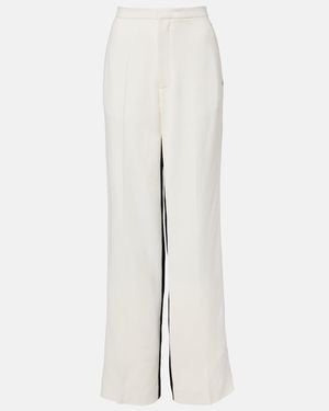 Phoebe Philo Gerade High-Rise-Hose - Weiß