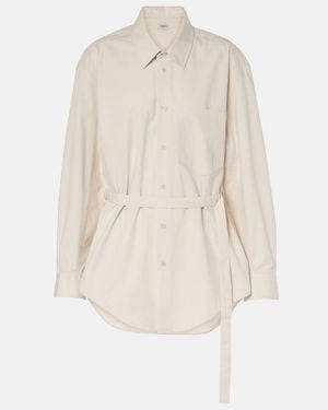Tod's Cotton Poplin Shirt - Natural