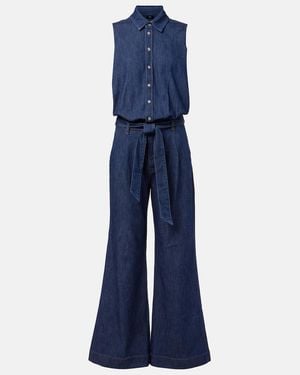 7 For All Mankind Denim Jumpsuit - Blue
