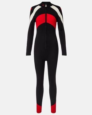 Perfect Moment Ski-Overall Tignes Aus Wolle - Rot