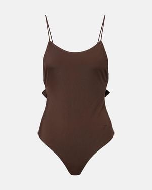 Jacquemus Badeanzug Cabana - Braun