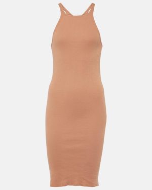 Rick Owens Cotton Minidress - Orange