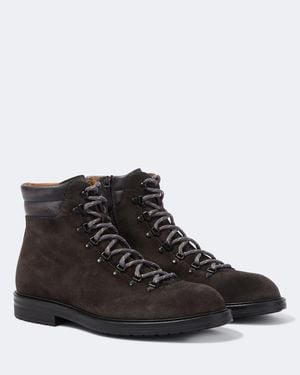 Magnanni Montana X Suede Hiking Boots - Black