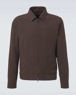 Thom Sweeney Chaqueta De Lino - Marrón