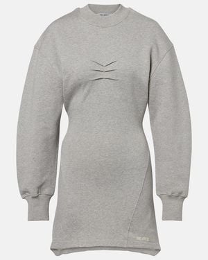 The Attico Cotton Minidress - Gray