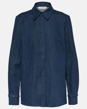 Gabriela Hearst Cruz Denim Shirt - Blue