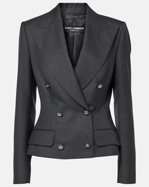 Dolce & Gabbana Wool Blazer - Black