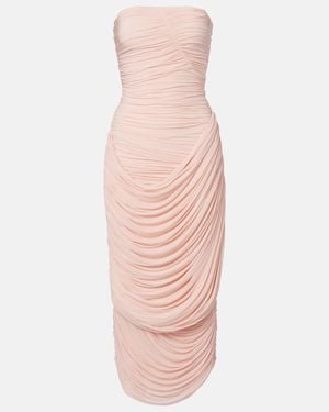 Magda Butrym Draped Midi Dress - Pink
