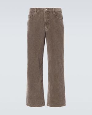 AURALEE Weite Hose Aus Baumwoll-Cord - Braun