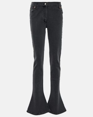 Magda Butrym Flared Slim Jeans - Blue
