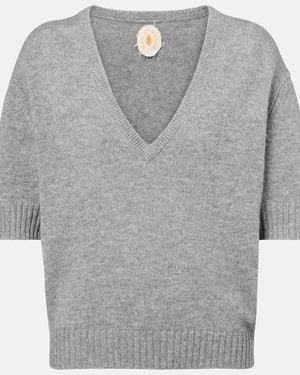 Jardin Des Orangers Cashmere Top - Grey