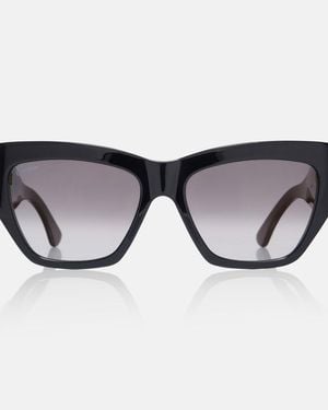 Cartier Signature C Cat-Eye Sunglasses - Brown