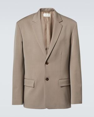 The Row Eligio Wool Blazer - Natural