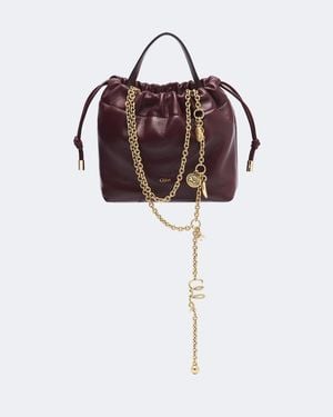 Chloé Icons Small Leather Shoulder Bag - Brown