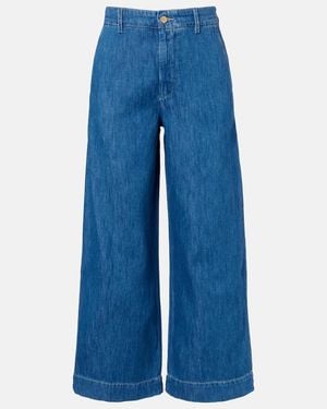 Max Mara Astice Wide-Leg Jeans - Blue